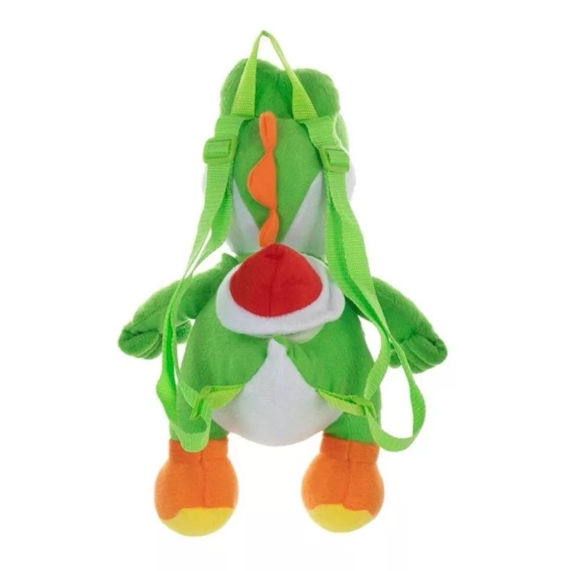 Bioworld Mochila Yoshi Peluche Infantil De Viaje Para Niño Color