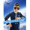 6 Pcs Kids Pilot Captain Hat Pilot Costume Accessories Flight