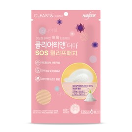 Handok Cleartien Derma SOS Relief Patch  한독 클리어티앤 더마 SOS 릴리프 6매입 피부 보습 진정 효과