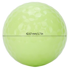 Golf Balls, 12Pcs Glow Golf Balls Portable Luminous Floating Golf Balls Suitable for Dark or Night Golf