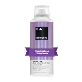 IGK Igk antisocial overnight bond building dry hair mask unisex 5 oz
