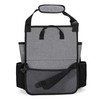 LUXJA Car Front Seat Organizer with Cover and Laptop Sleeve,