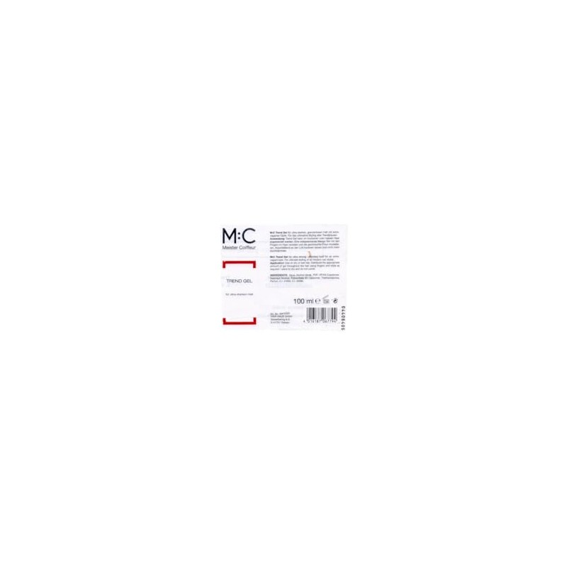 Meister Coiffeur M:C Trend Gel 100 ml Hair Gel Pack
