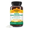 Enzimas Papaya Masticables Country Life 500 Tabletas