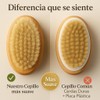 Cepillo corporal exfoliante natural – Mango de bambú y cerdas