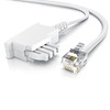 CSL 6 m Telephone Cable TAE-F Plug to RJ11 Plug
