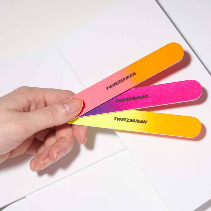 Tweezerman Tweezerman Neon Hot Nail Filemates Model No. 3466-R, 3
