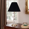 Aspen Creative 33024, Hardback Empire Transitional Spider Lamp Shade, Mushroom