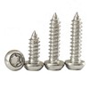 Qrity Pack of 100 M4 x 35 mm Self-Tapping Screws,