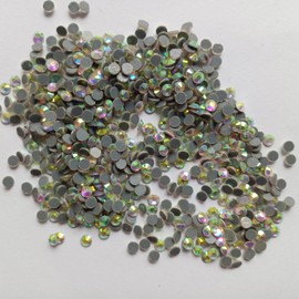 Finstone Hot Fix Rhinestones 10 Gross (1440 Stones/pkg) Hotfix Rhinestones (Crystal AB, SS16)