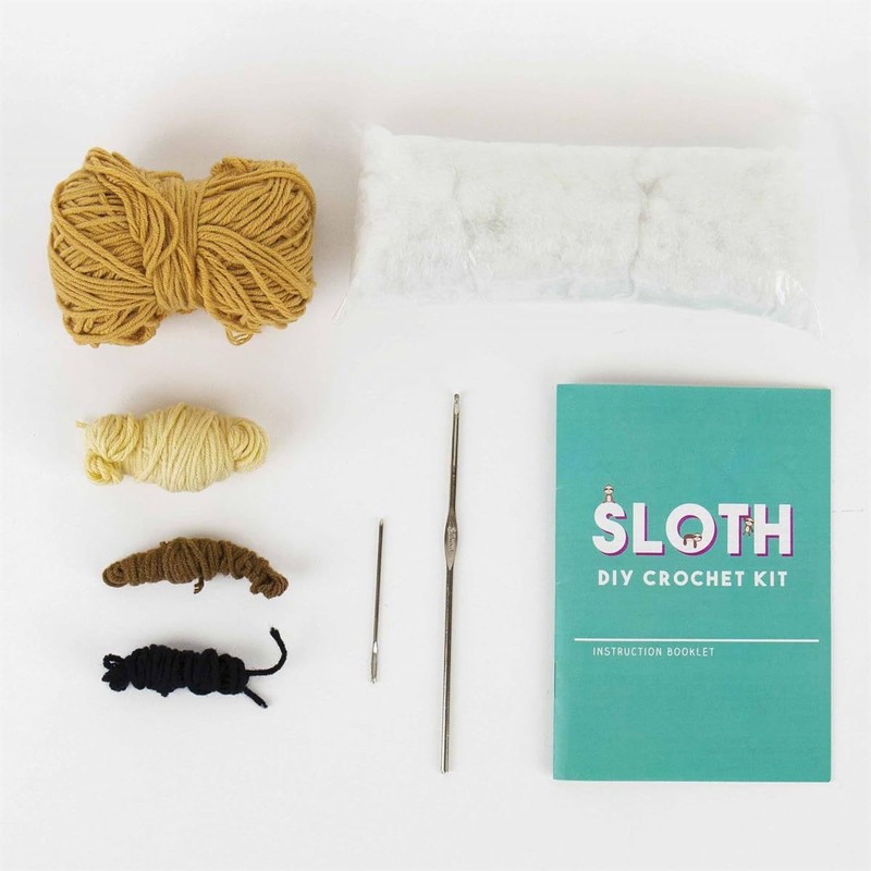 Gift Republic Kawaii Krochet - Kit de ganchillo perezoso DIY