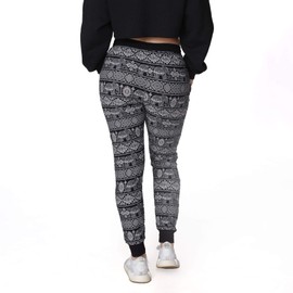 Ingear Women Jogger Pants Color Block Pocket Casual Tie Waist Sports Drawstring Harem Yoga Softest and Most Comfortable Material