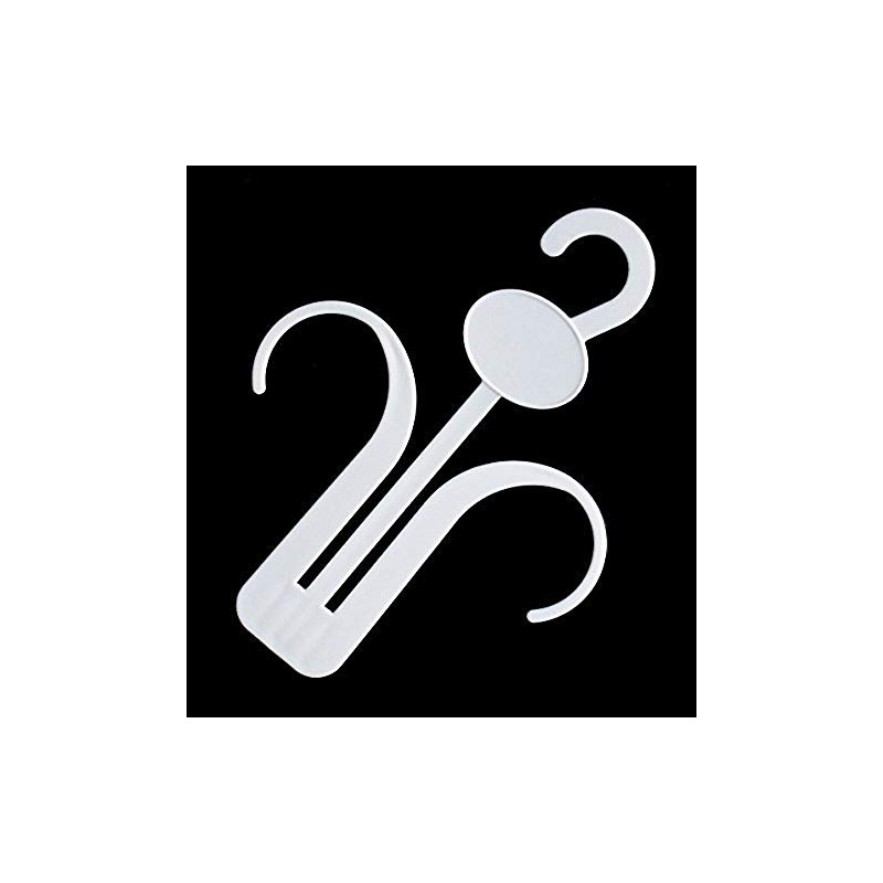 HAND ® No.4 Plastic White Shoe Slipper Display Hangers Drying