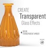 FolkArt Murano Transparent Acrylic Glass Paint, Amber, Perfect for Indoor