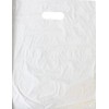 18Pack 12x15 Glossy White Plastic Merchandise Bags