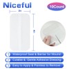 Niceful 10 Count Hydrocolloid Bandages Large, 2" x 4" Hydrocolloid