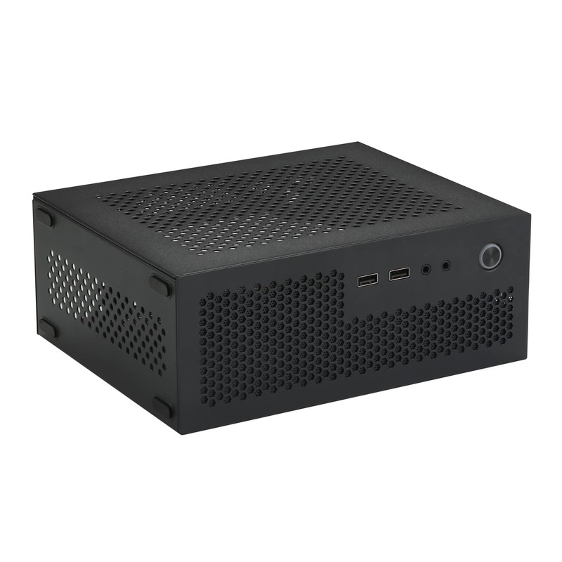Goodisory A09 Black Mini-ITX 0.8mm SPCC Desktop Computer Case Fit