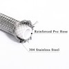 Premium Braided Stainless Steel Ice Maker Water Supply Hose -