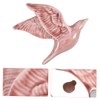 ABOOFAN Ceramic Bird Wall Hanging Ornament Decorative Art for Living