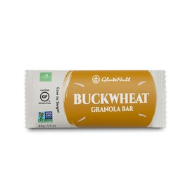 Glutenull Bakery Individually Wrapped Gluten-Free Breakfast Energy Bar, Buckwheat Granola, 12 Count