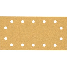 Bosch Professional Expert C470 Sandpaper with 14 Holes (for Hardwood, Paint on Wood, 115 x 230 mm, Grit 60, Orbital Sander Accessories), Pack of 10