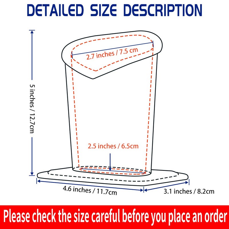 Aatacas Pack of 2 Plush Lined Eyeglasses Holder Stand Protective