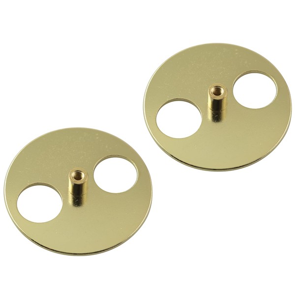 LQ Industrial 2Pcs Music Box Winding Turntable Base Metal Turntable