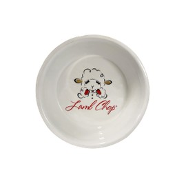Multipet Lambchop Dog Bowl - 3 Cup White