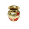 Small Brass Kalash with Minakari Work Lota Pot Utensils Drinkware