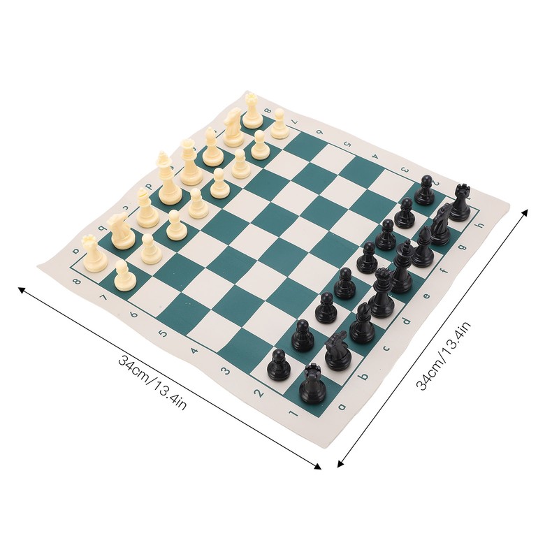 PVC Portable Chess Travel Portable Folding Chess Sets for Indoor/outdoor