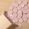 72 Pcs Wax Seal Stickers Flower Rose Envelope Stickers, Light