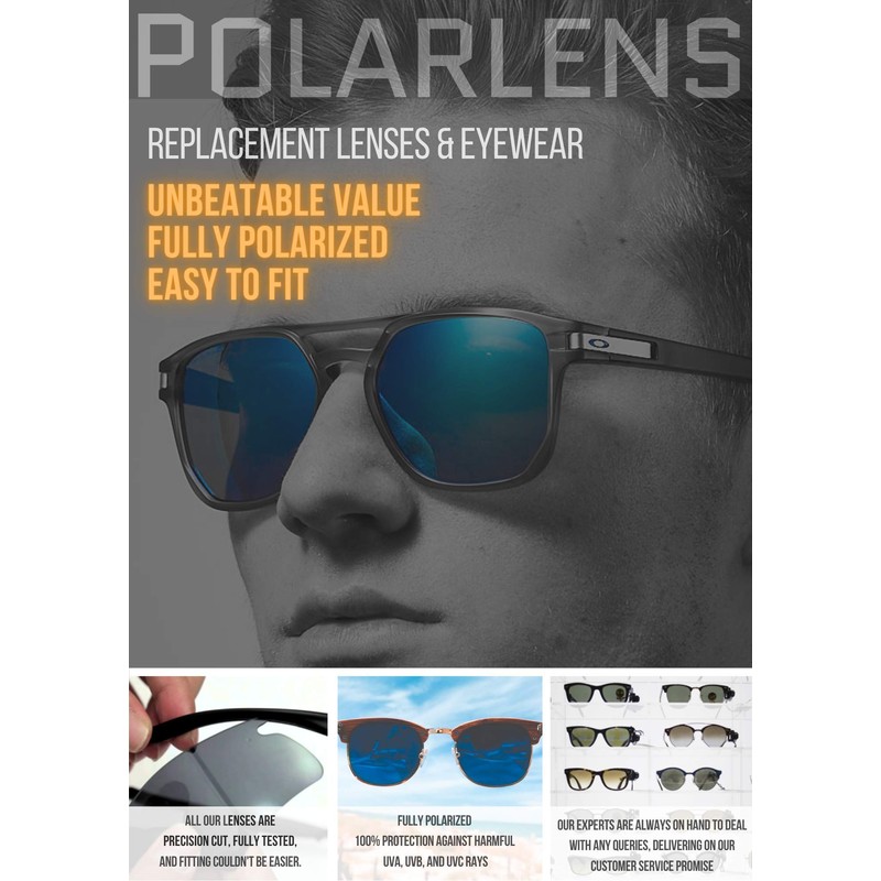 Polarlens Polarised Replacement Lenses for 100% Speedcraft - Compatible with