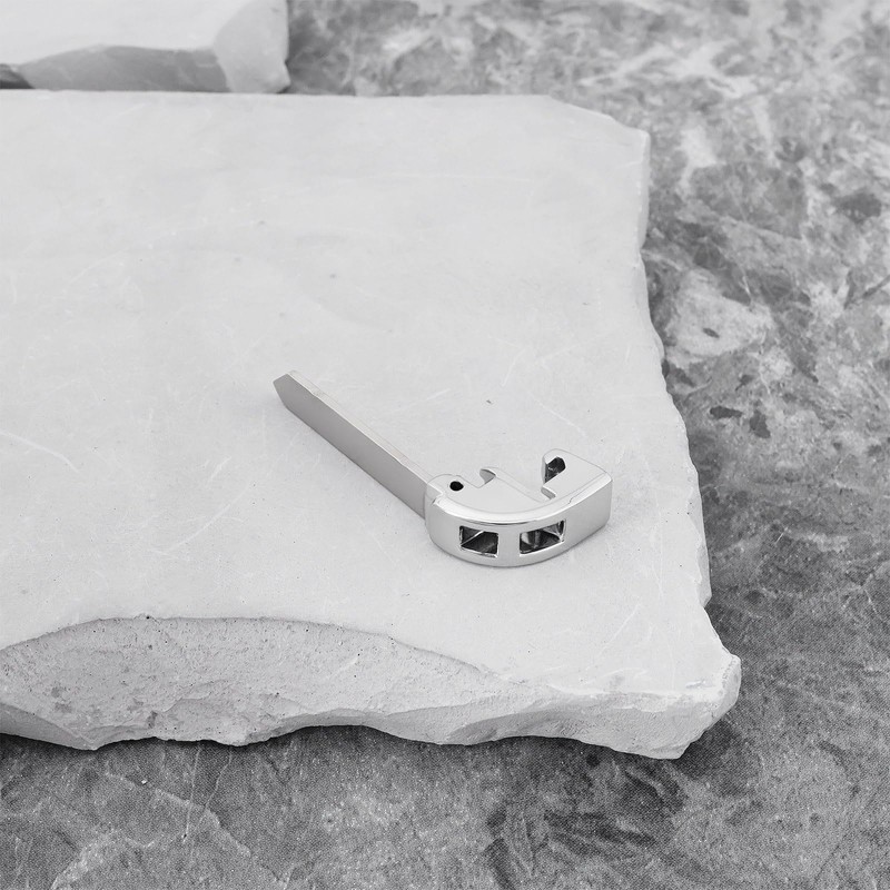 VGOL 2pcs Uncut Insert Emergency Key Blade Compatible with Honda