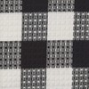 Park Designs Buffalo Check Dishcloth Black & Cream