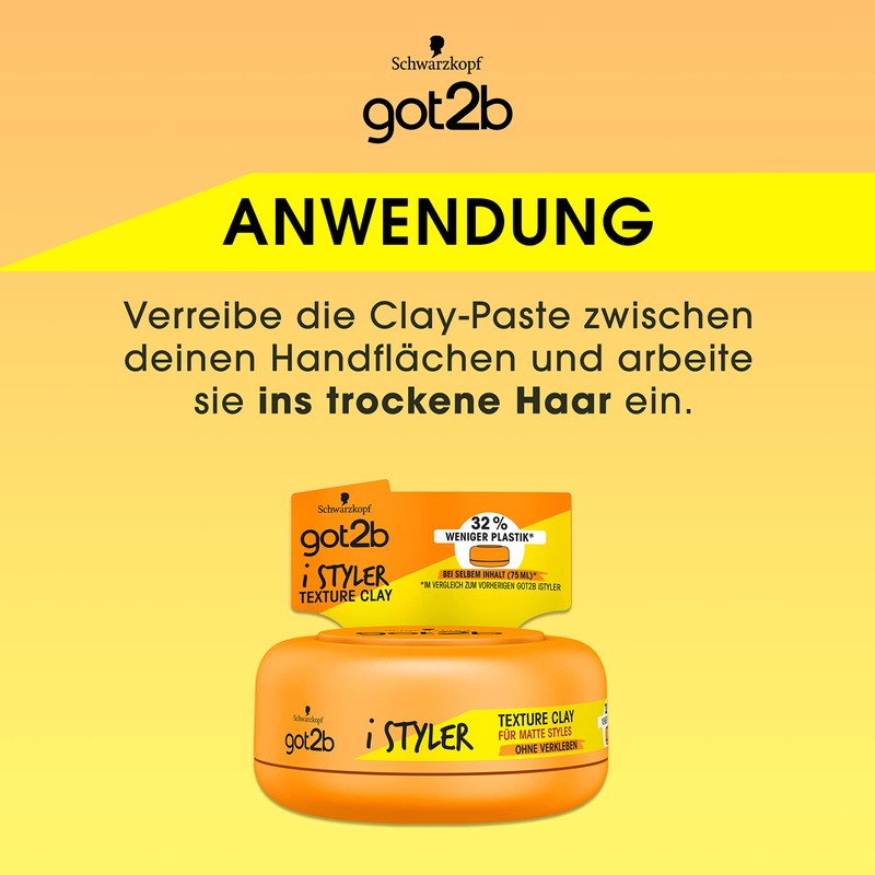 GOT2B Clay iStyler Texture 75 ml