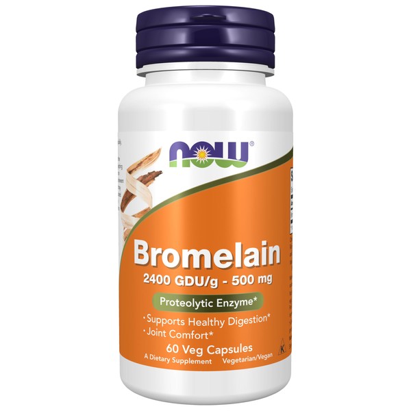 NOW Foods NOW Foods Supplements, Bromelain (Natural Proteolytic Enzyme) 2,400