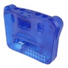 Retro Video Game Console Case Translucent Blue Replacement Protective Shell