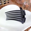 4Pcs Comfortable Hair Bandette Comb Band Easy Convenient Use Hair