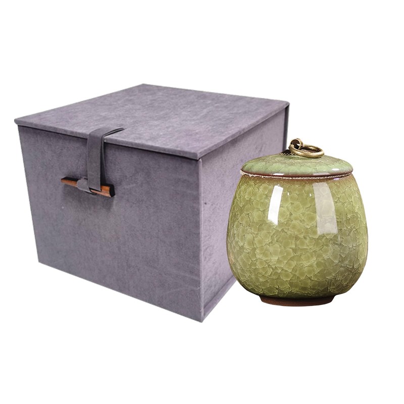 Mini Urns for Ashes, Handicrafted Ceramic Ashes Urns for Dog