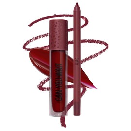 Beauty Creations Dúo de Labios Availabilippy Lip Kits Labial y Lapiz Varios Tonos (CAN YOU WAIT)