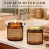 6-Pack Scented Candles for Home, 3.5 Oz Soy Wax Candles