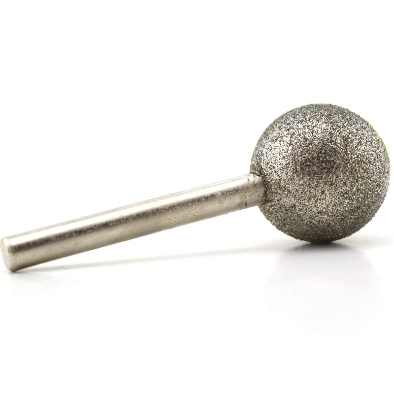 JINGLING 25mm 1 inch Spherical Head Diamond Grinding Bits Round