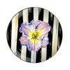 MacKenzie-Childs MacKenzie Childs Thistle & Bee Courtly Stripe 8.25" Iris