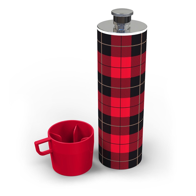 Fred PICNIP Drinks Flask - Red/Black