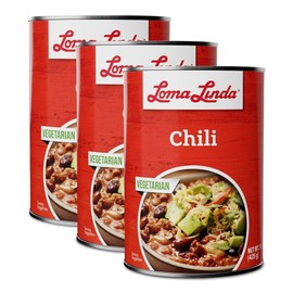 Loma Linda Chili | A Vegetarian Alternative To Beef Chili | 15 oz. | Pack of 3