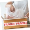 Operitacx 3 Rolls Fragile Warning Tape Fragile Stickers for Boxes
