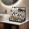 Under Sink Organizer,2 Pack Height Adjustable Under Sink Organizers and
