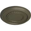 12 5/8"OD x 1 1/8"P Federal Roped Small Ceiling Medallion