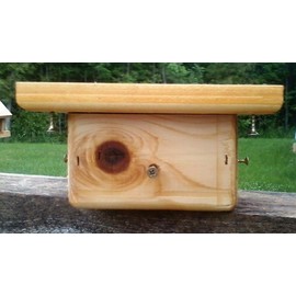 Cedar Wood 4x4 Post Mount for Large Bird Feeders or Bird House