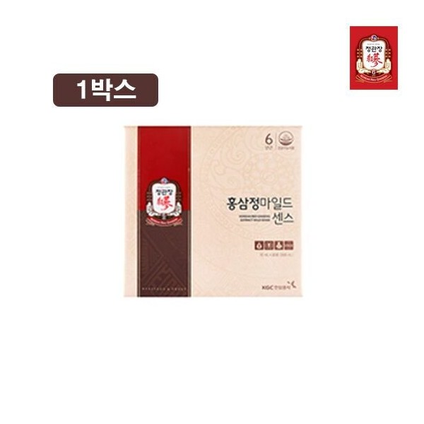 CheongKwanJang Red Ginseng Extract Mild Sense Red Ginseng Stick 1 box 10ml 30 packets, single option / 정관장 홍삼정 마일드 센스 홍삼스틱 1박스 10ml 30포, 단일옵션